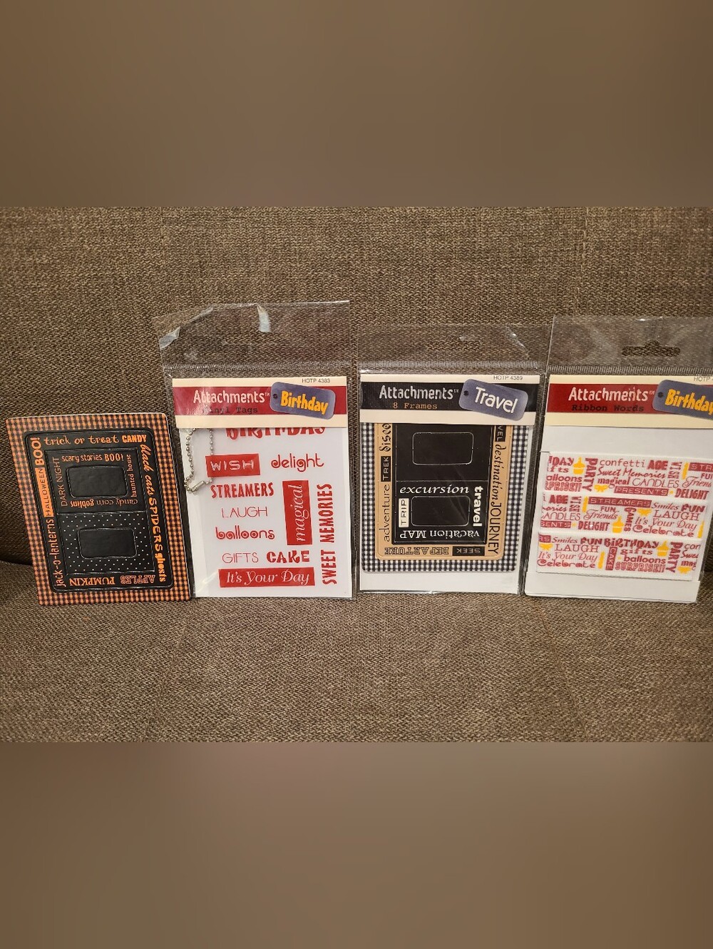 Scrapbooking attachments